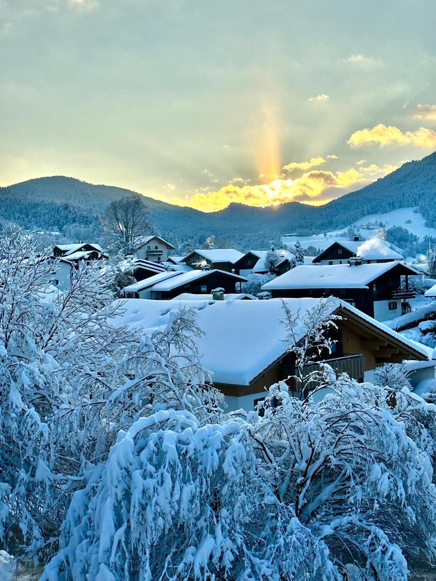 Alpenoase Schliersee - Grosse Suite Mit Sauna Oder Gemuetliche Studio Appartements Ngoại thất bức ảnh